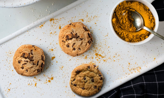 Choco Turmeric Biscuit Recipe