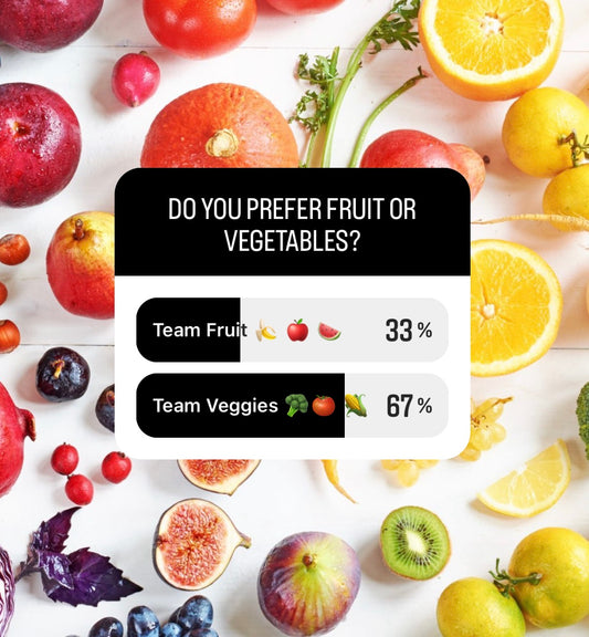 7-day "eat fruit and veggies" challenge