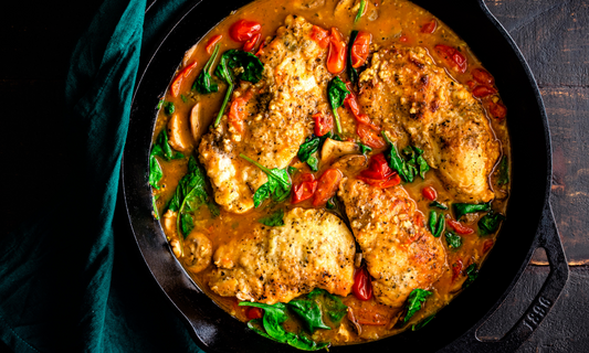 Turkey and Mushroom Skillet Recipe