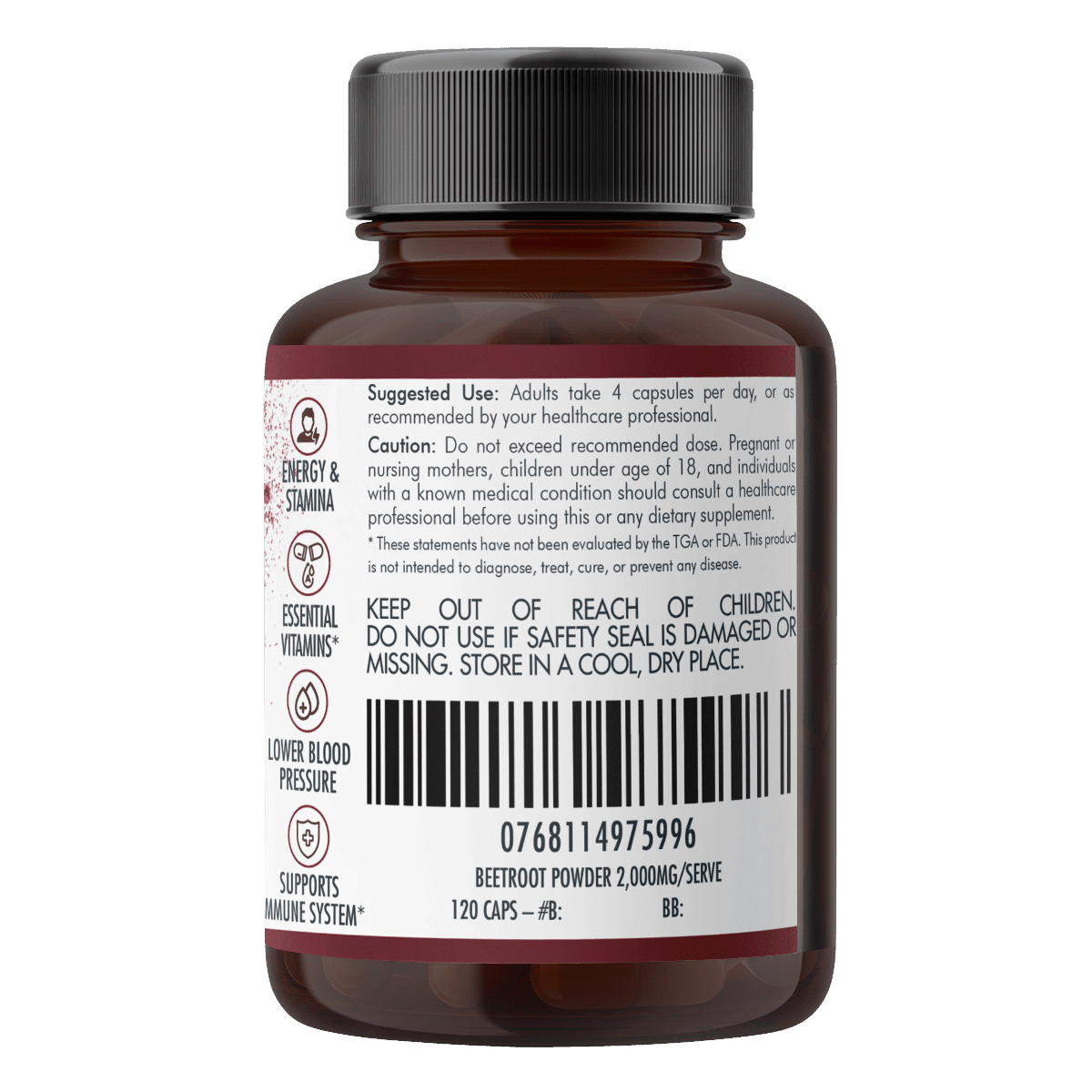Beetroot Capsules Value Bundle Dietary Supplement Nutra Nourished Beetroot_Capsules_Bundle