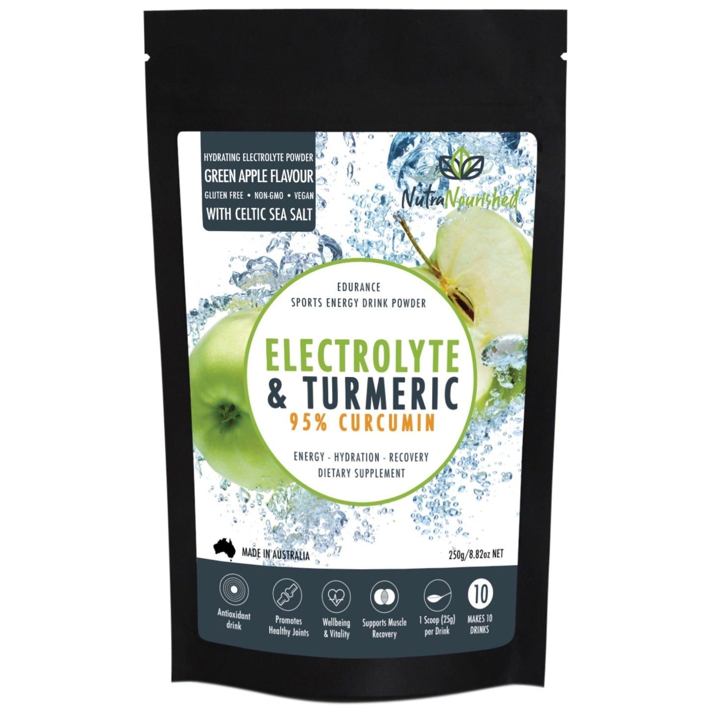 Light Gray Electrolyte Hydration Powder – 150g – Sodium, Magnesium, Potassium – Supports Energy & Recovery