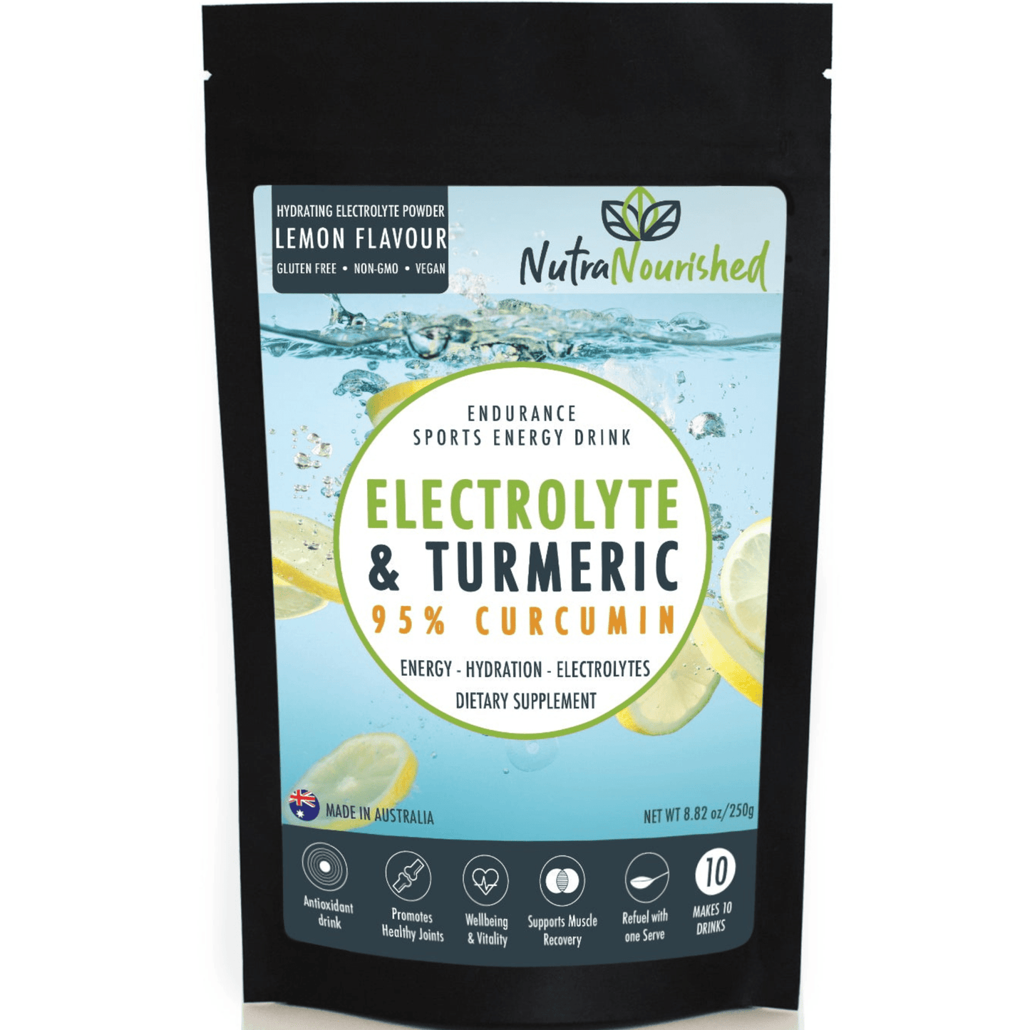 Dark Slate Gray Electrolyte Hydration Powder