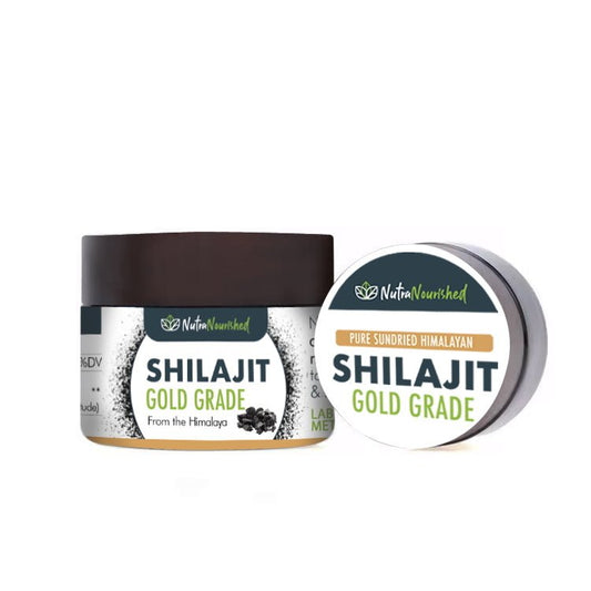 Light Gray Organic Shilajit Resin – Pure Himalayan Mountain Resin | 20g Jar