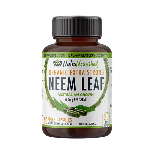Light Gray Neem Leaf Powder Capsules