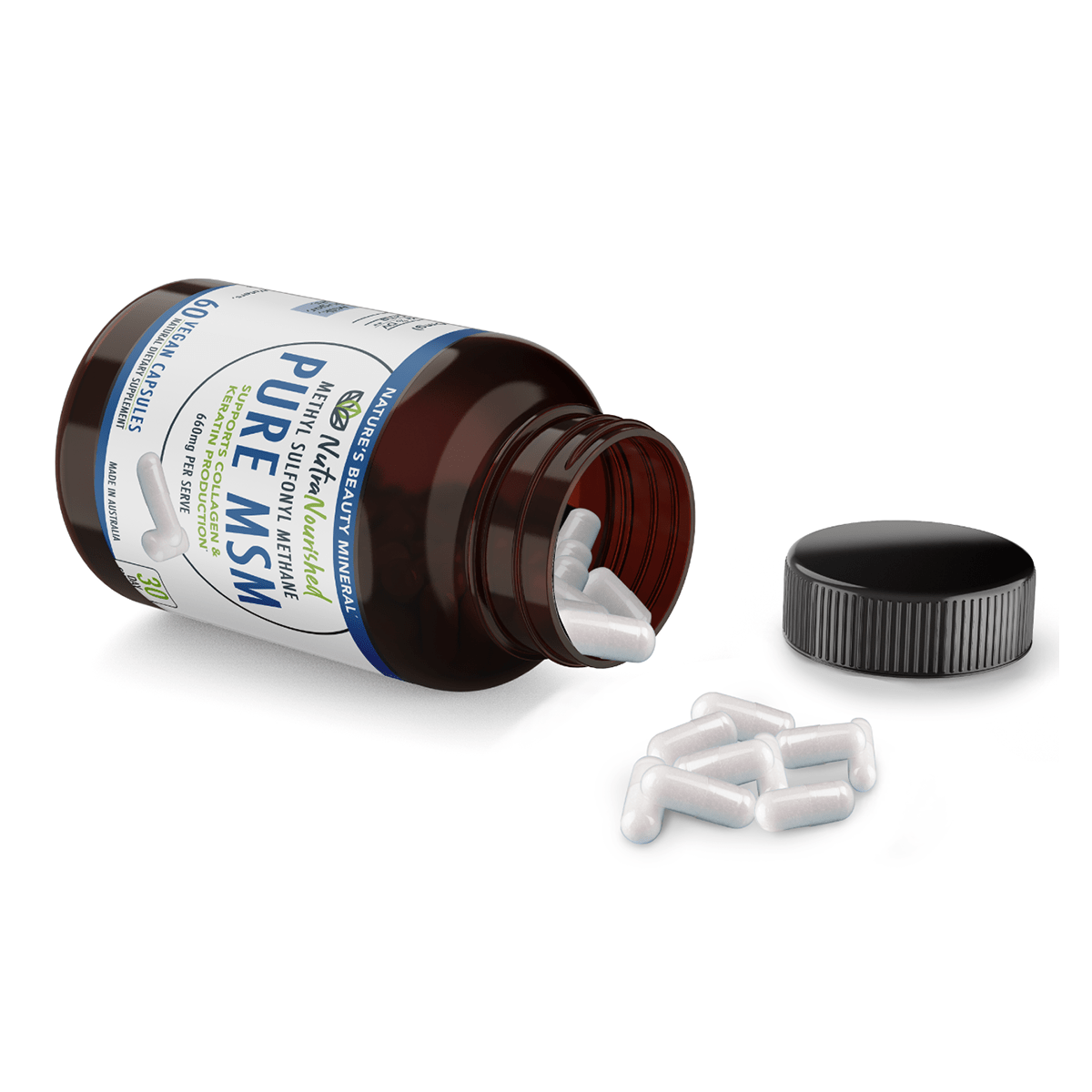 Black MSM Capsules