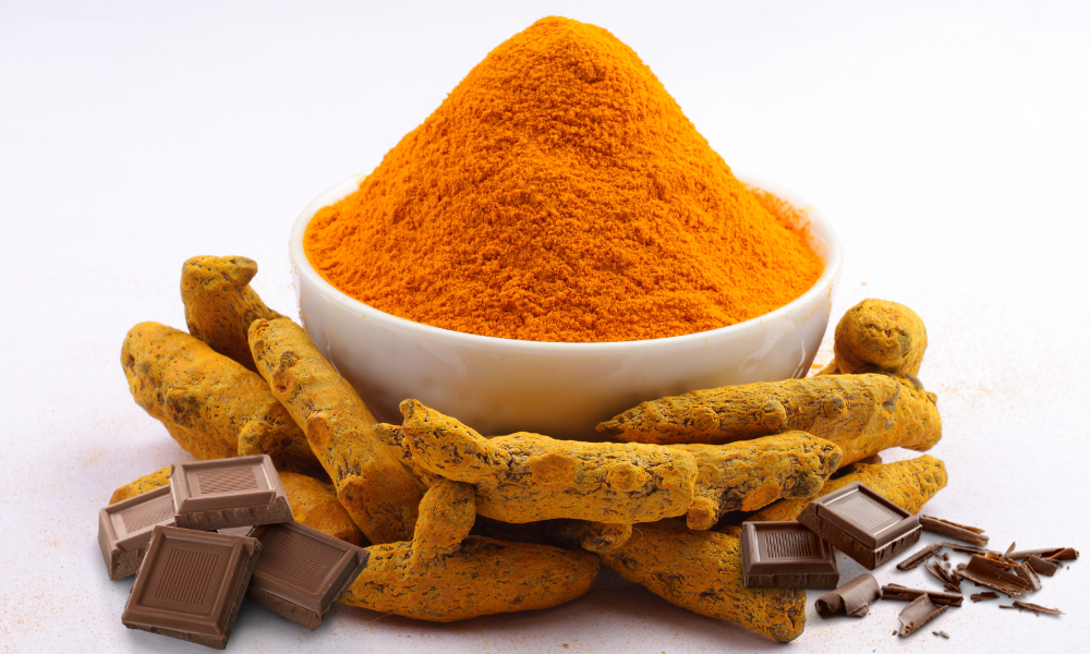 Healthy Curcumin Meets the Sweetness of Cocoa