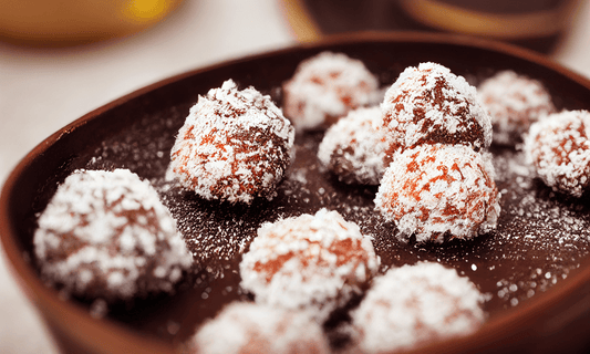 Cocoa Turmeric Bliss Balls - Nutra Nourished