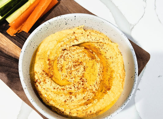 Golden Turmeric Hummus - Nutra Nourished 