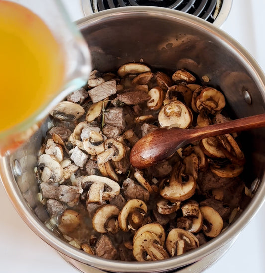 Hearty Beef and Mushroom Stew - Nutra Nourished