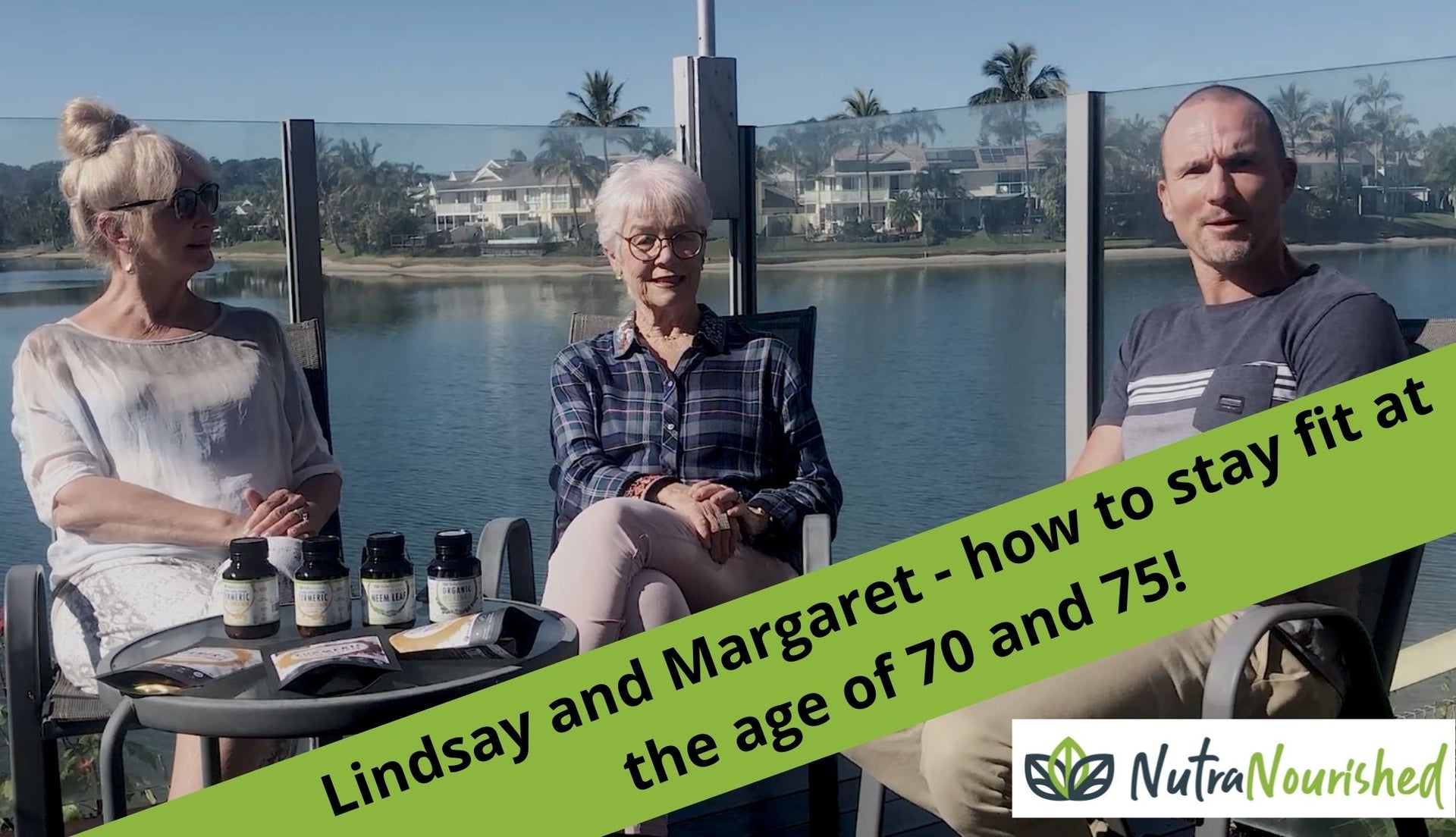 Load video: Lindsay and Margaret are squatting again pain-free using Turmeric 95% Curcumin Powder!