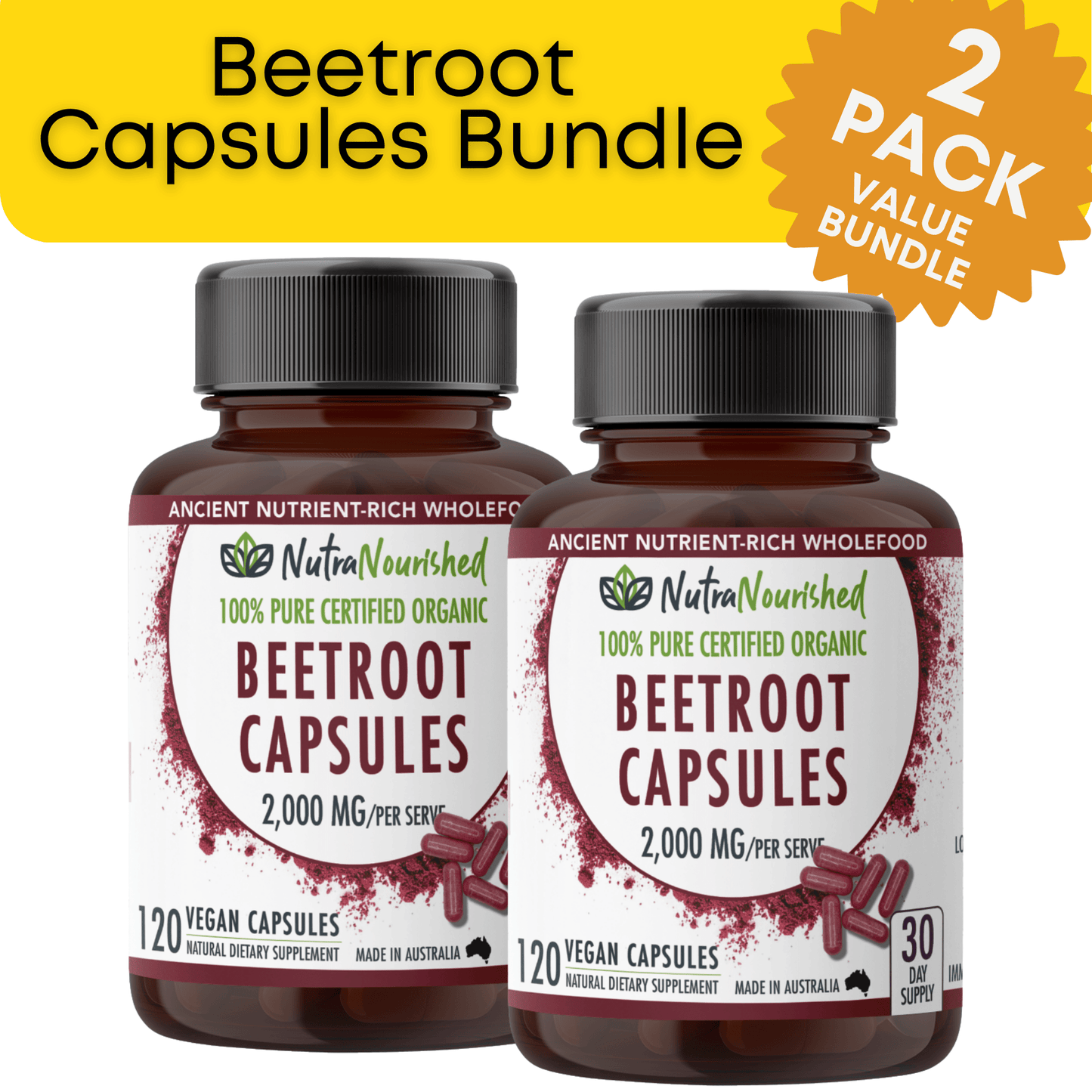 White Smoke Beetroot Capsules Bundle