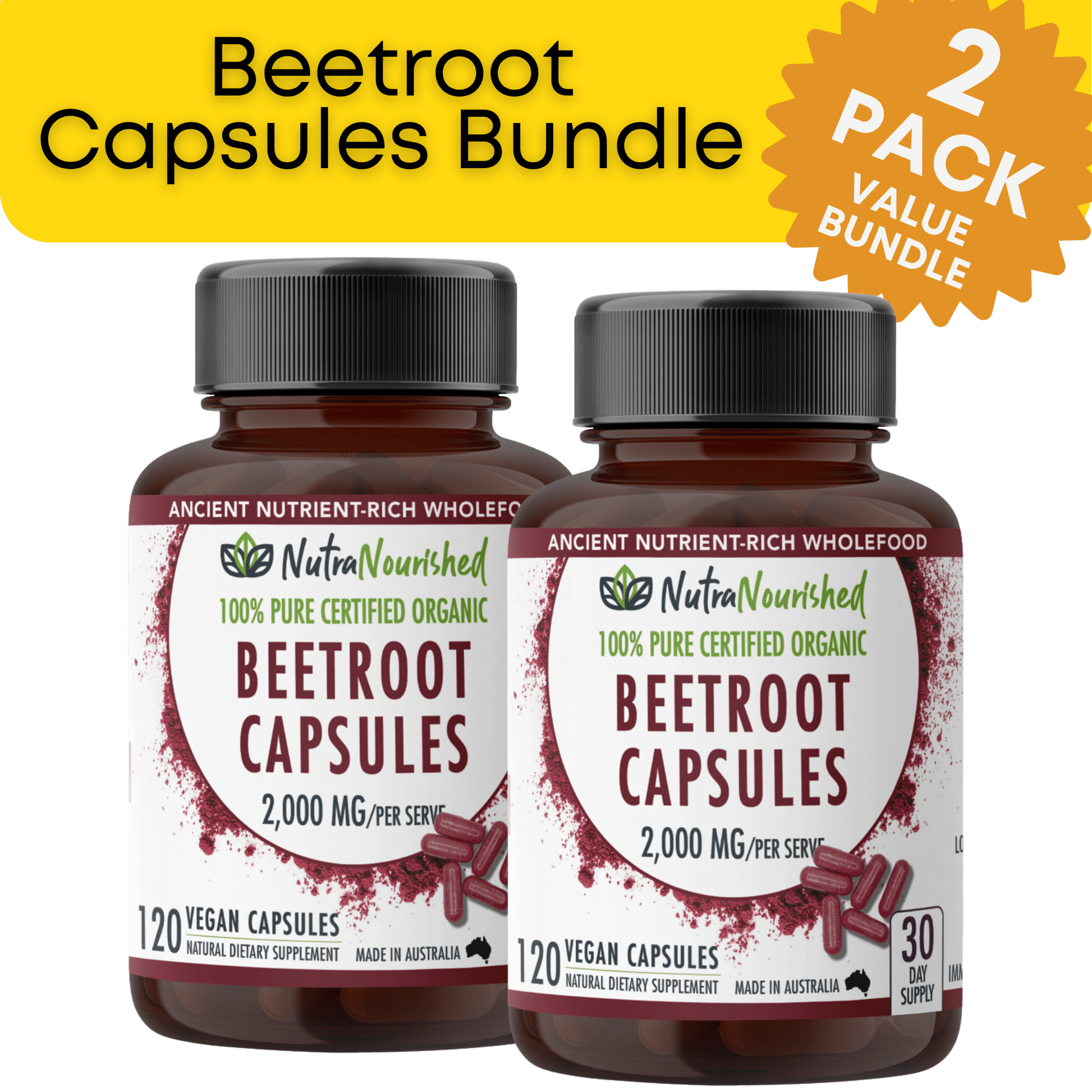White Smoke Beetroot Capsules Bundle