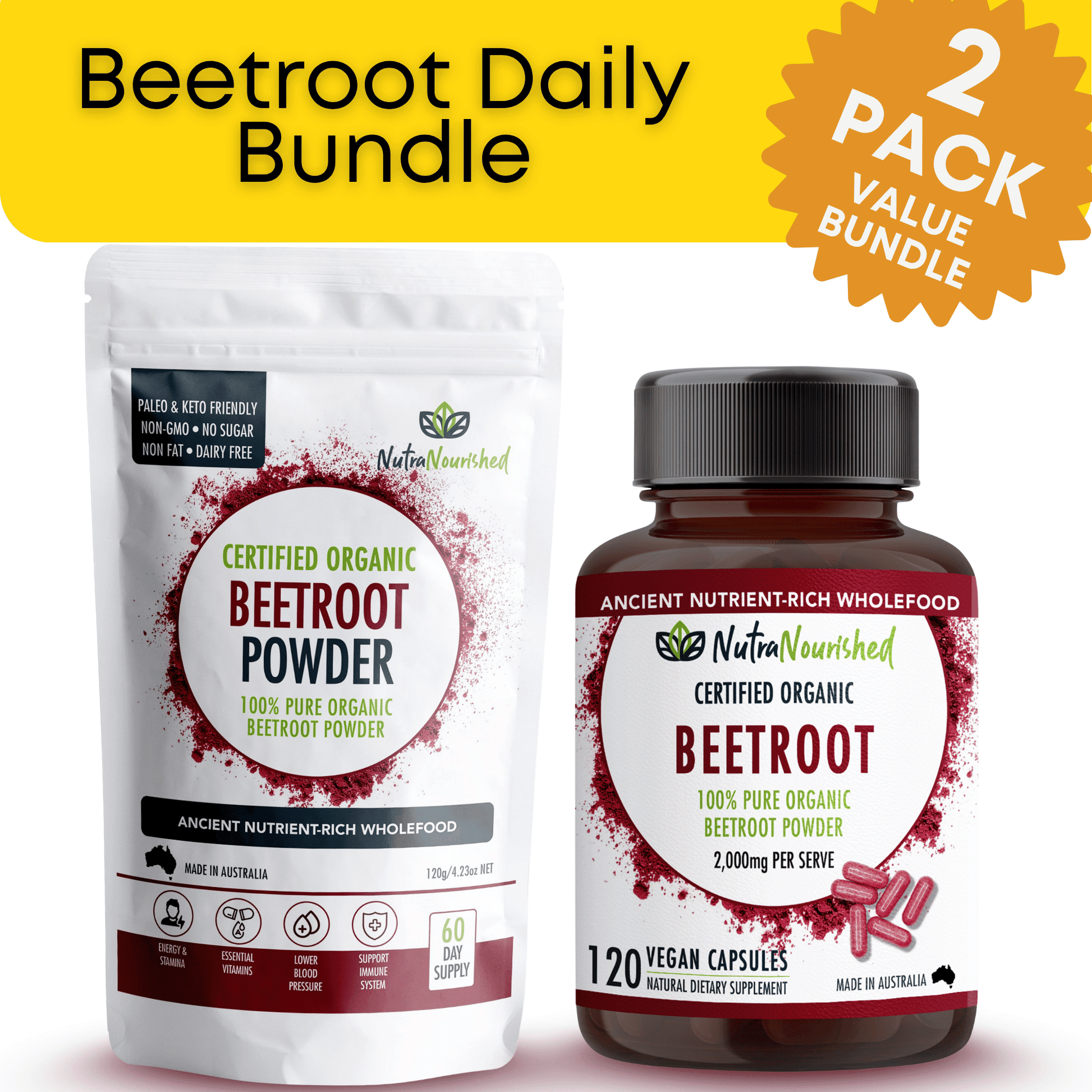 Nutra Nourished bundle product packaging — image 1