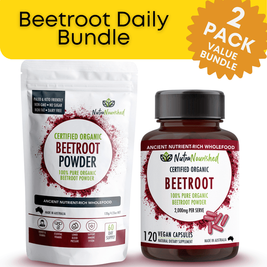 Beetroot Daily Bundle Dietary Supplement Nutra Nourished Beetroot_Bundle