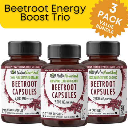 White Smoke Beetroot Energy Boost Trio