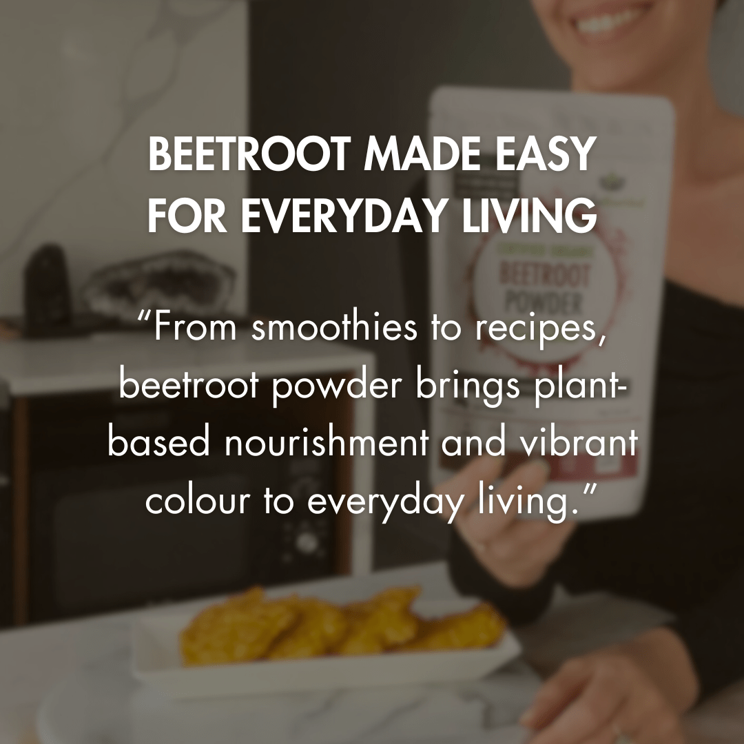 Dark Slate Gray Beetroot Powder Certified Organic | Natural Beetroot Supplement Made in Australia