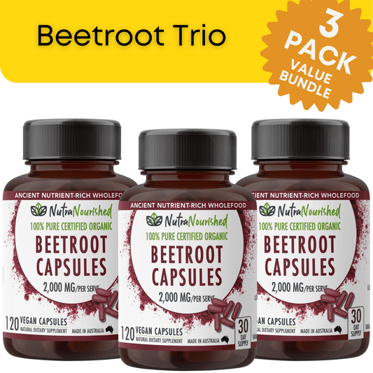 Beetroot Trio Dietary Supplement Nutra Nourished Beetroot_Energy_Boost