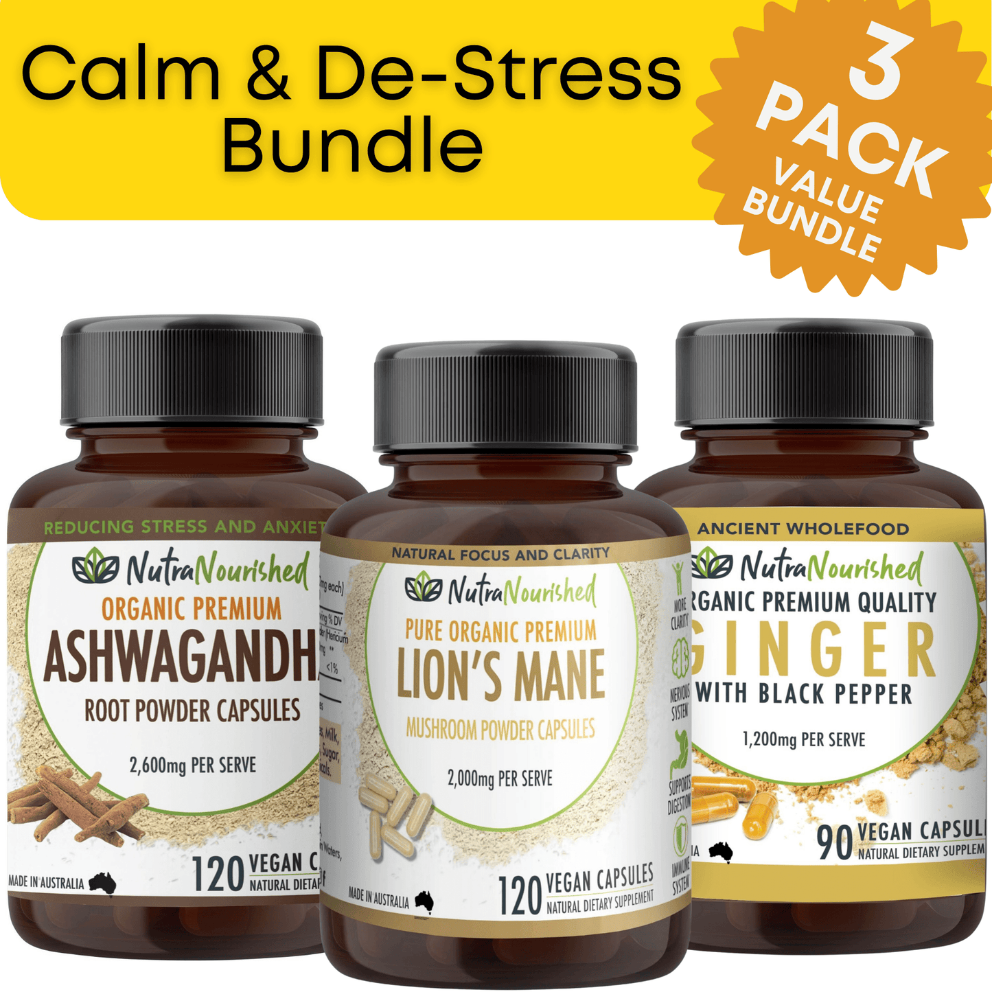White Smoke Calm & Balance Bundle