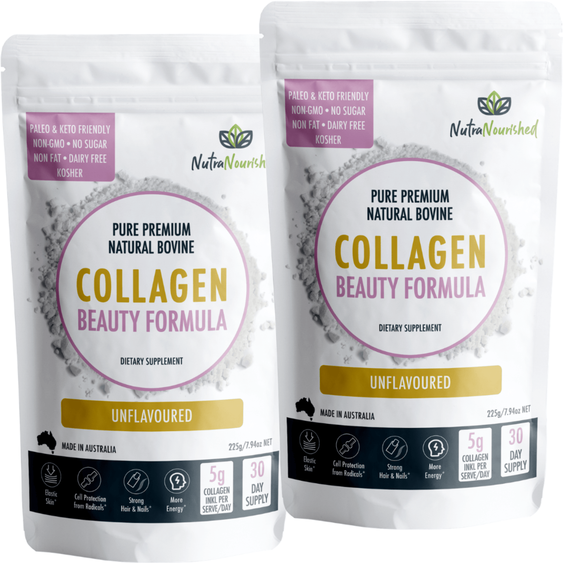 Collagen Beauty Formula Bundle Dietary Supplement Nutra Nourished COLLAGEN_BEAUTY_225_V2