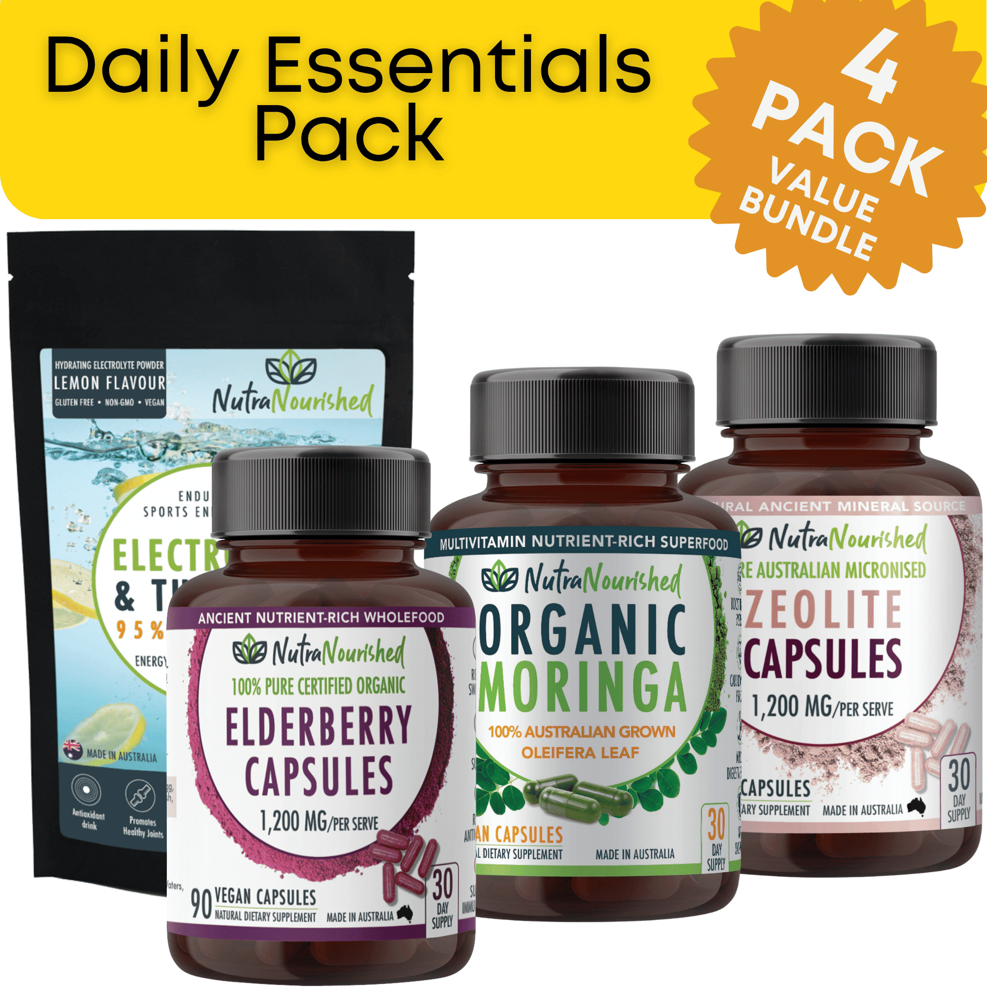 Daily Essentials Pack Dietary Supplement Nutra Nourished Daily_Wellness_Pack