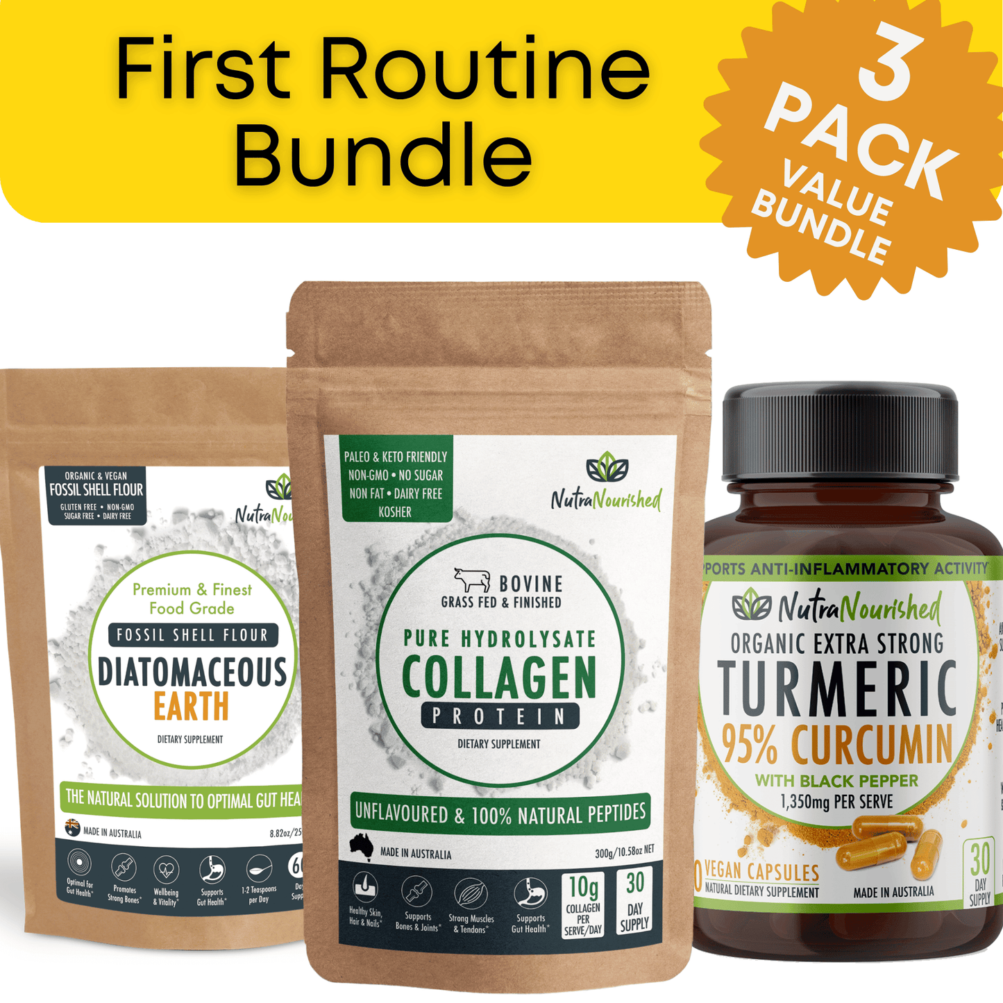 First Routine Bundle Dietary Supplement Nutra Nourished Health_Kickstarter_Bundle