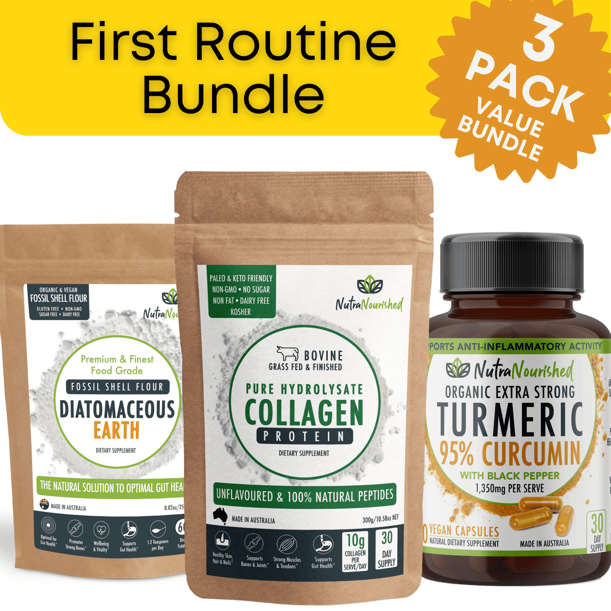 First Routine Bundle Dietary Supplement Nutra Nourished Health_Kickstarter_Bundle