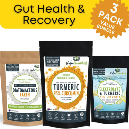Good Gut Health and Faster Recovery with Fossil Shell Flour, Curcumin, and Electrolyte Powder Dietary Supplement Nutra Nourished good - gut - health - and - faster - recovery