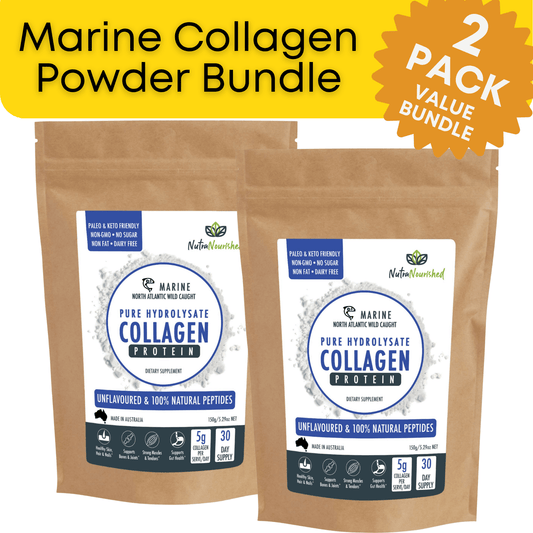 White Smoke Marine Collagen Powder Bundle