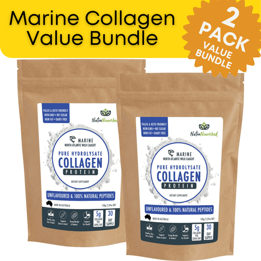 Marine Collagen Value Bundle Dietary Supplement Nutra Nourished COLLAGEN_MARINE_150G_V2