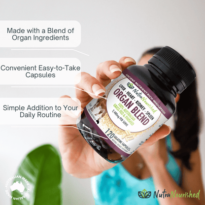 Organ Blend Capsules Food Nutra Nourished ORGAN_BLEND_CAPS_120
