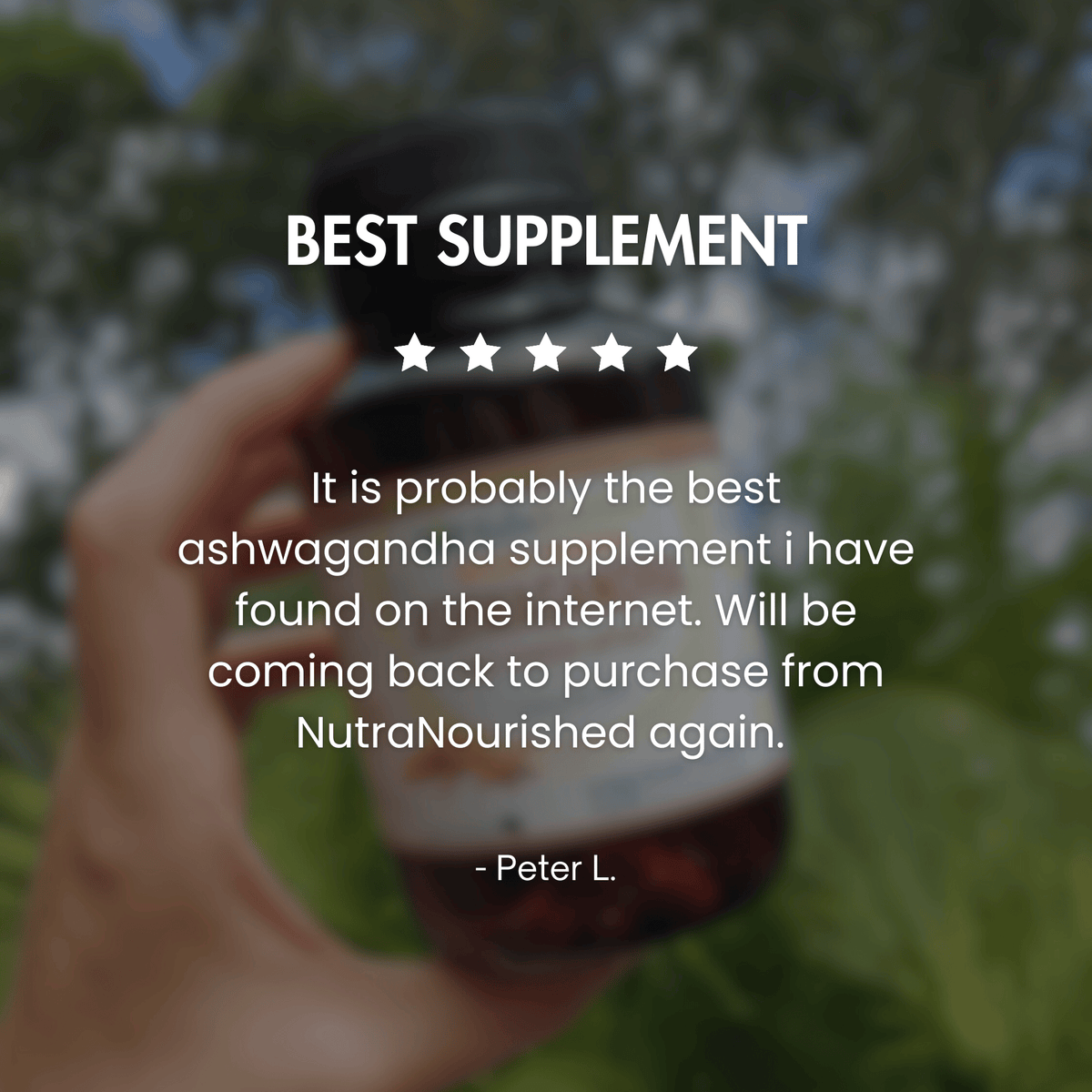 Organic Ashwagandha Tablets Food Nutra Nourished ASHWA_CAPS_120