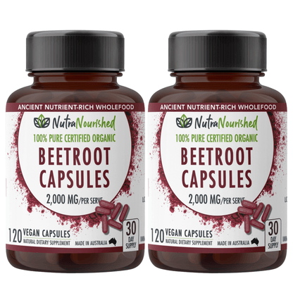 White Smoke Organic Beetroot Capsules