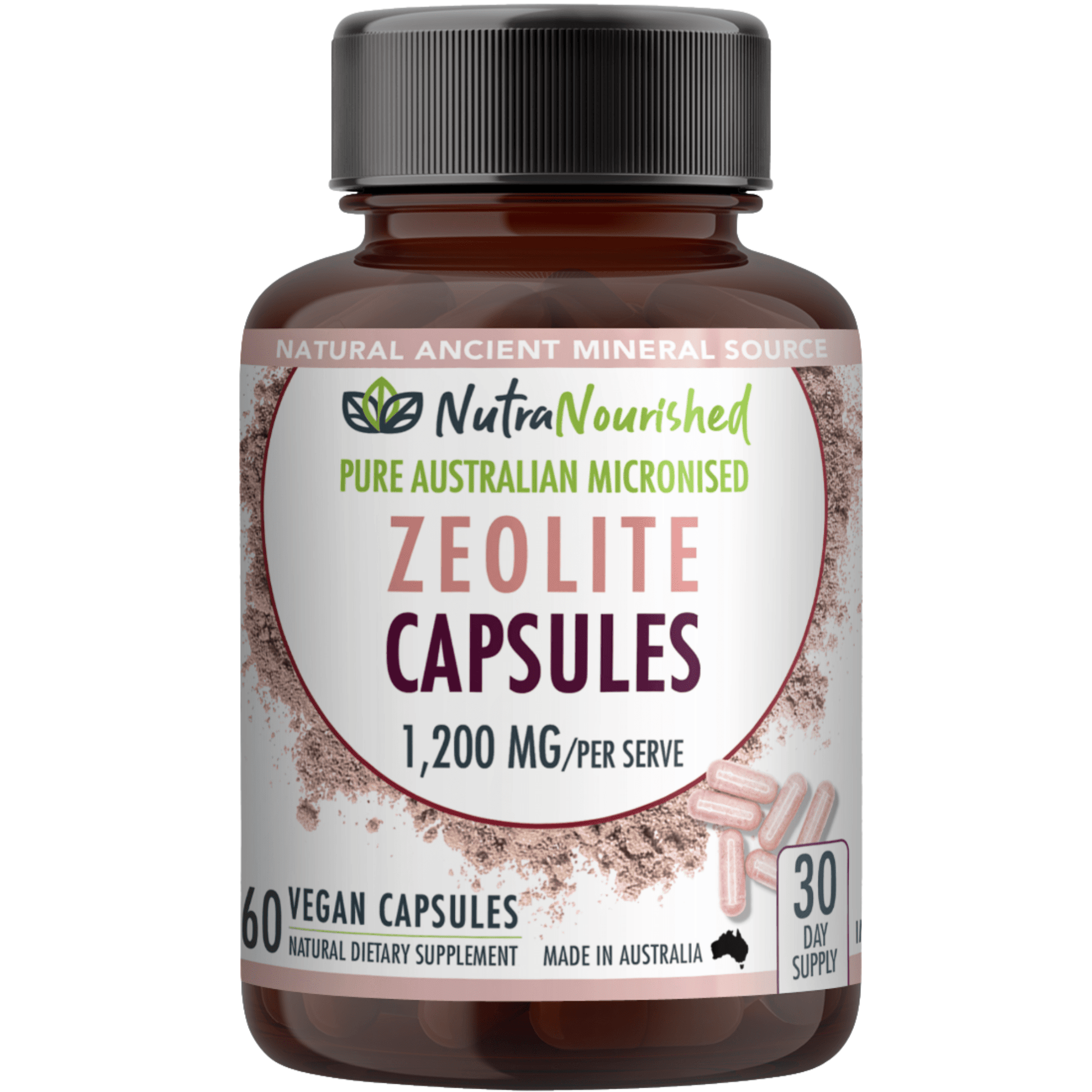 White Smoke Zeolite Capsules