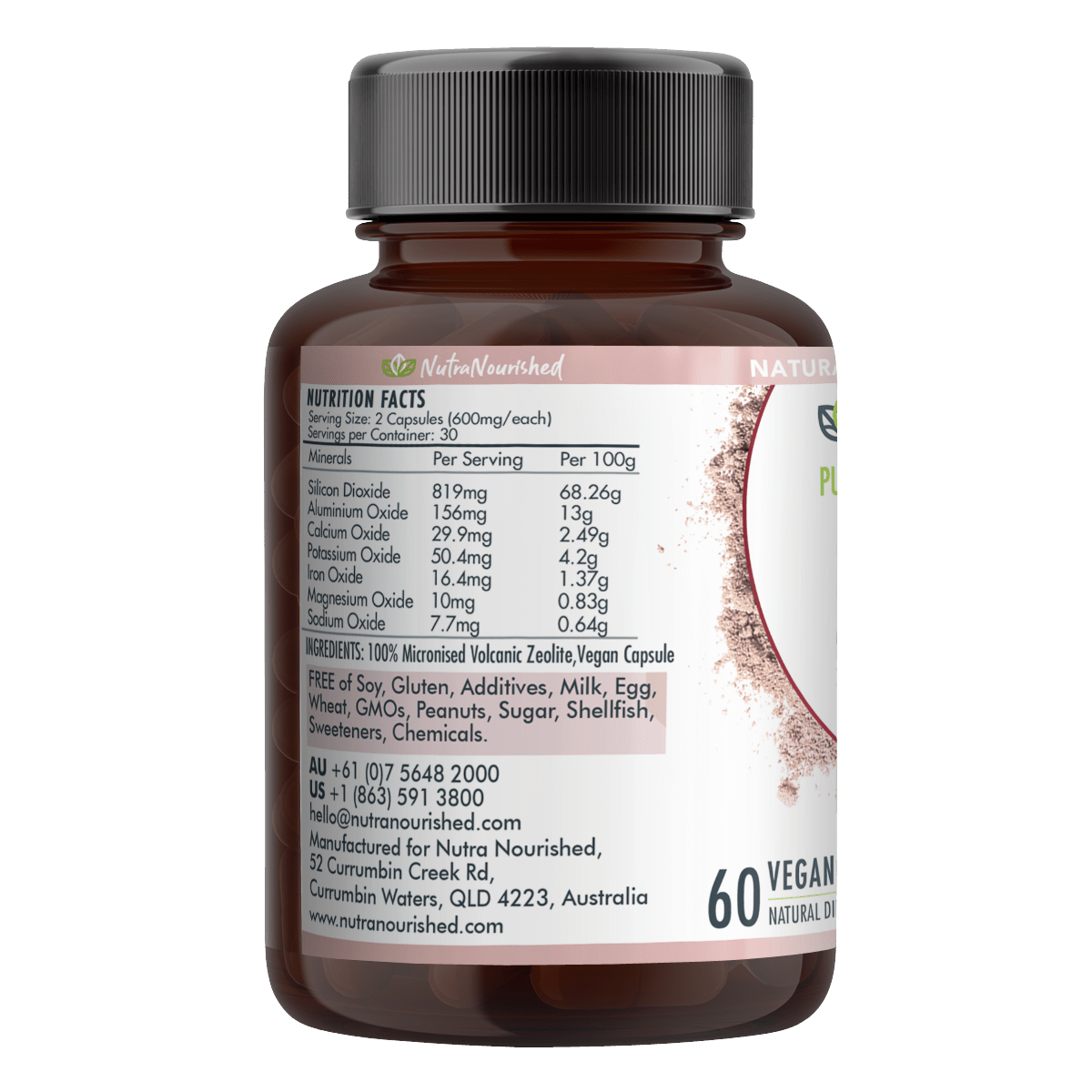 White Smoke Zeolite Capsules