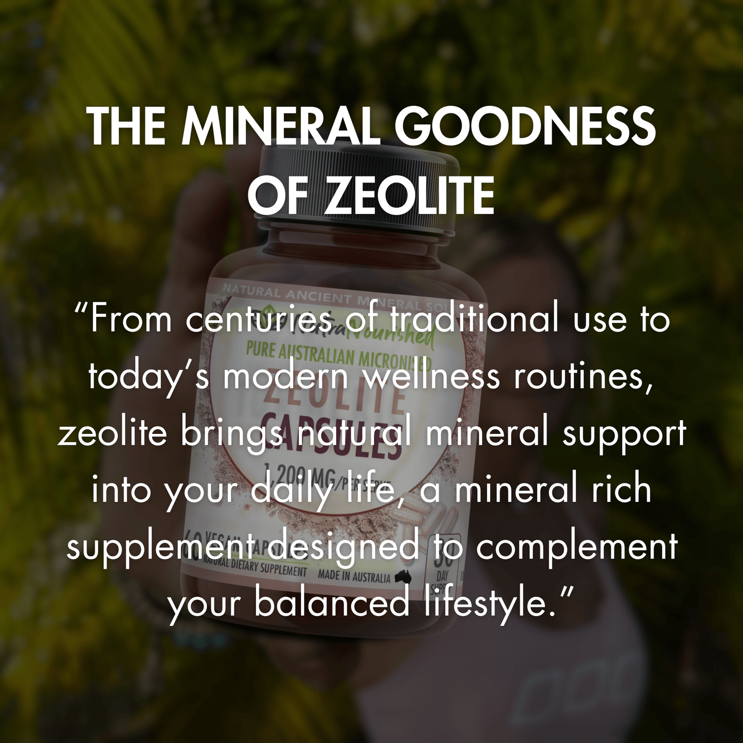 Black Zeolite Capsules