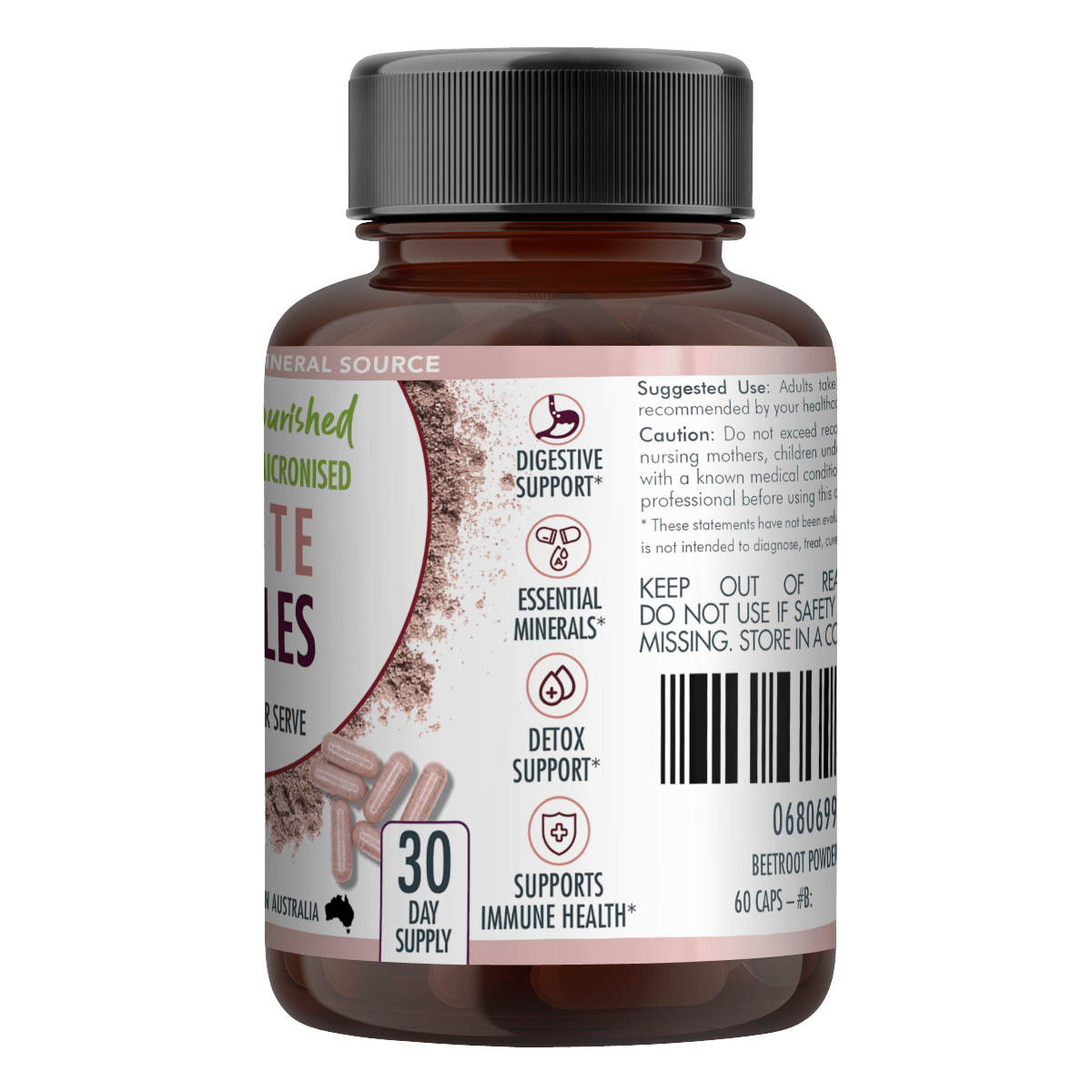 Lavender Zeolite Capsules