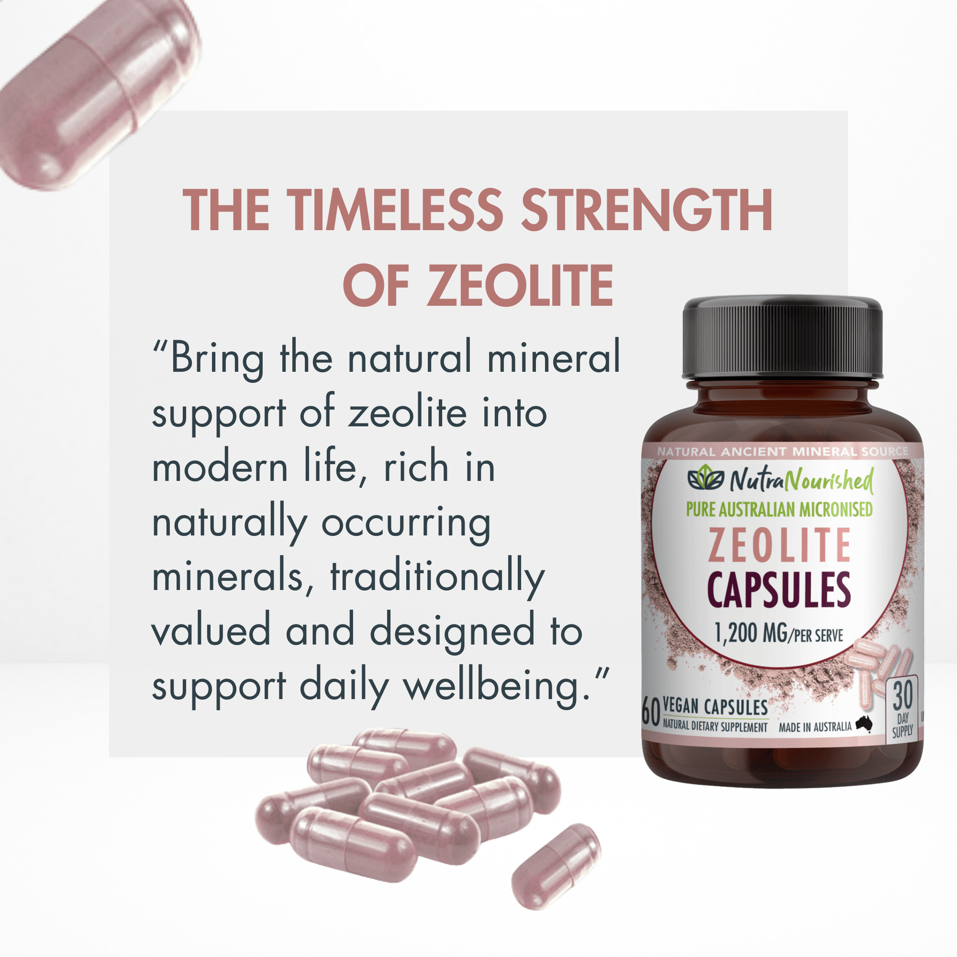 White Smoke Zeolite Capsules