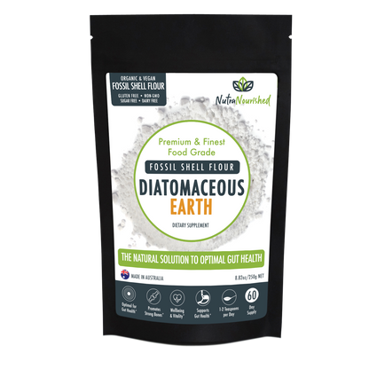 Black Fossil Shell Flour Powder - Food Grade Diatomaceous Earth