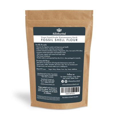 Nutra Nourished Good Gut Health and Faster Recovery with Fossil Shell Flour, Curcumin, and Electrolyte Powder - Nutra Nourished 