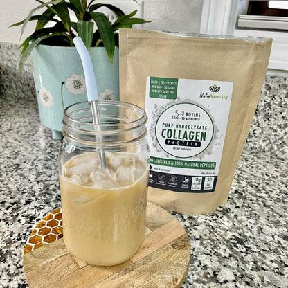 Rosy Brown Bovine Collagen Peptides Powder Tasteless & Unflavoured 300g