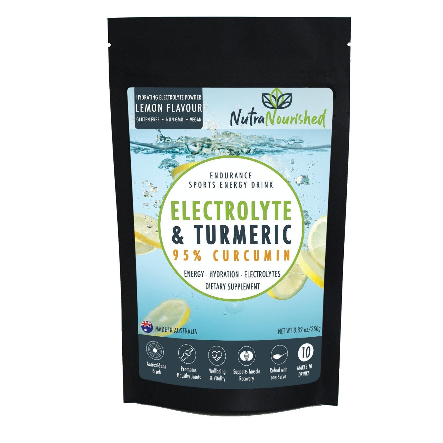 Good Gut Health and Faster Recovery with Fossil Shell Flour, Curcumin, and Electrolyte Powder Dietary Supplement Nutra Nourished good - gut - health - and - faster - recovery