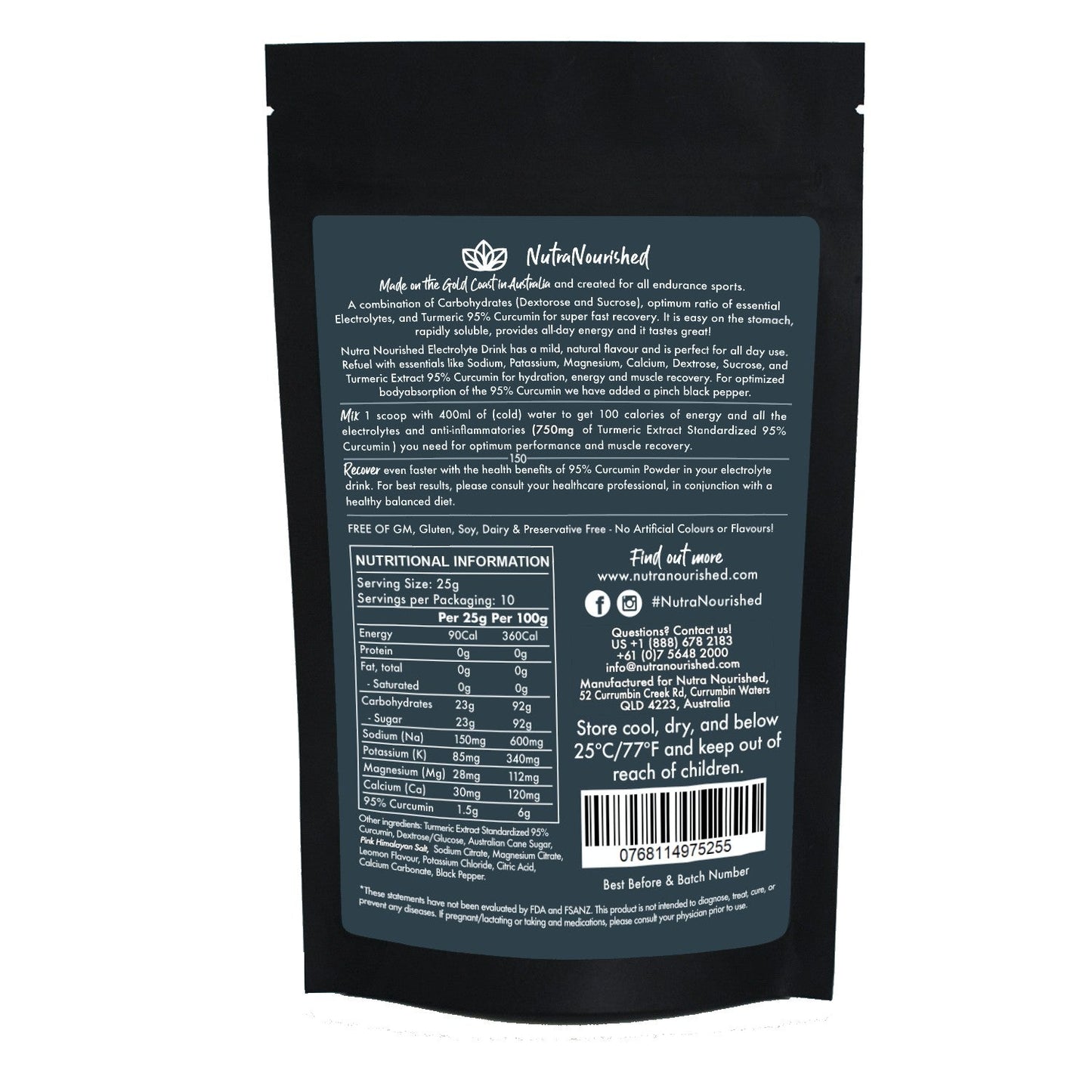Good Gut Health and Faster Recovery with Fossil Shell Flour, Curcumin, and Electrolyte Powder Dietary Supplement Nutra Nourished good - gut - health - and - faster - recovery